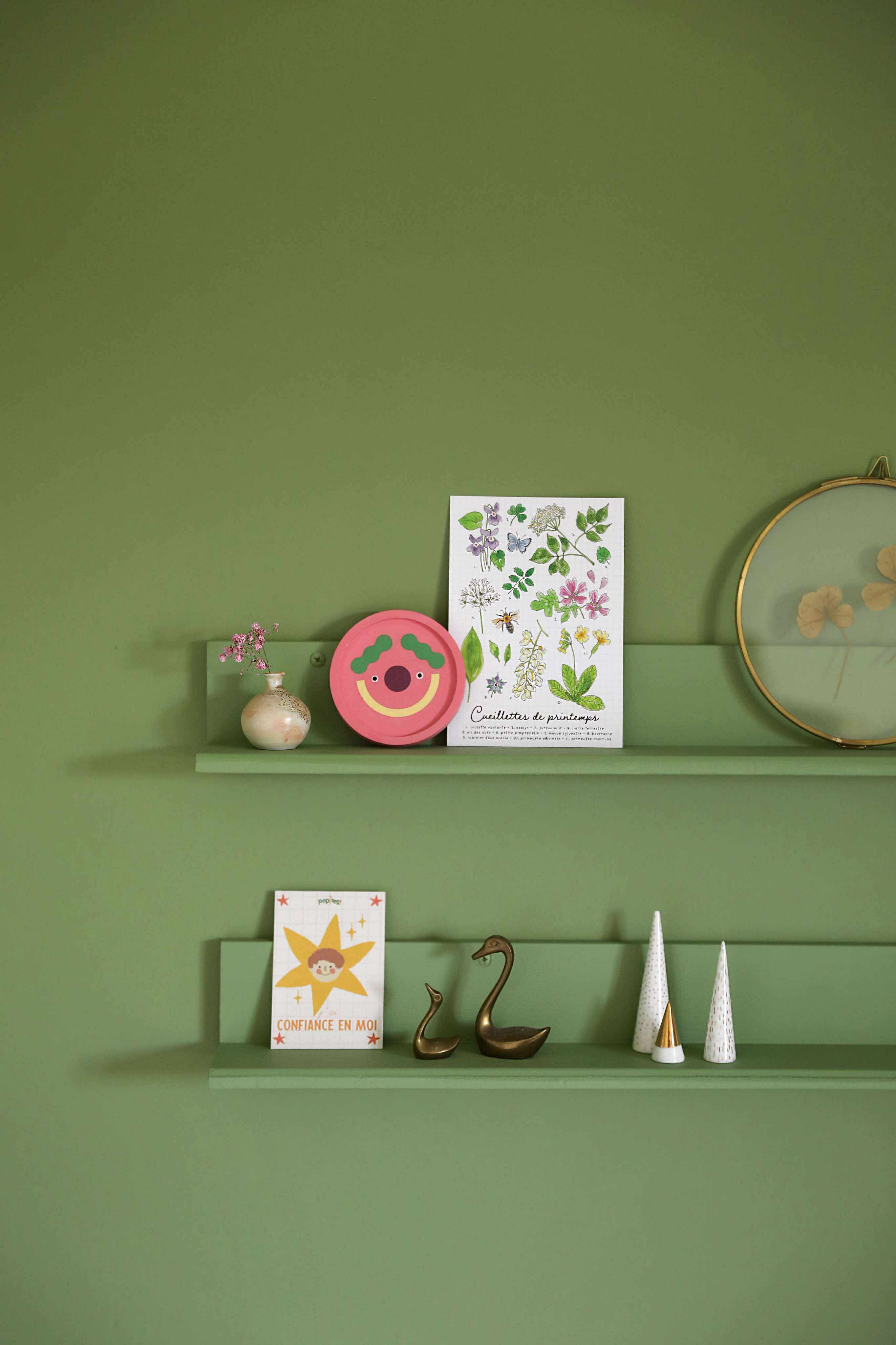 Cueillettes de printemps - Carte A6