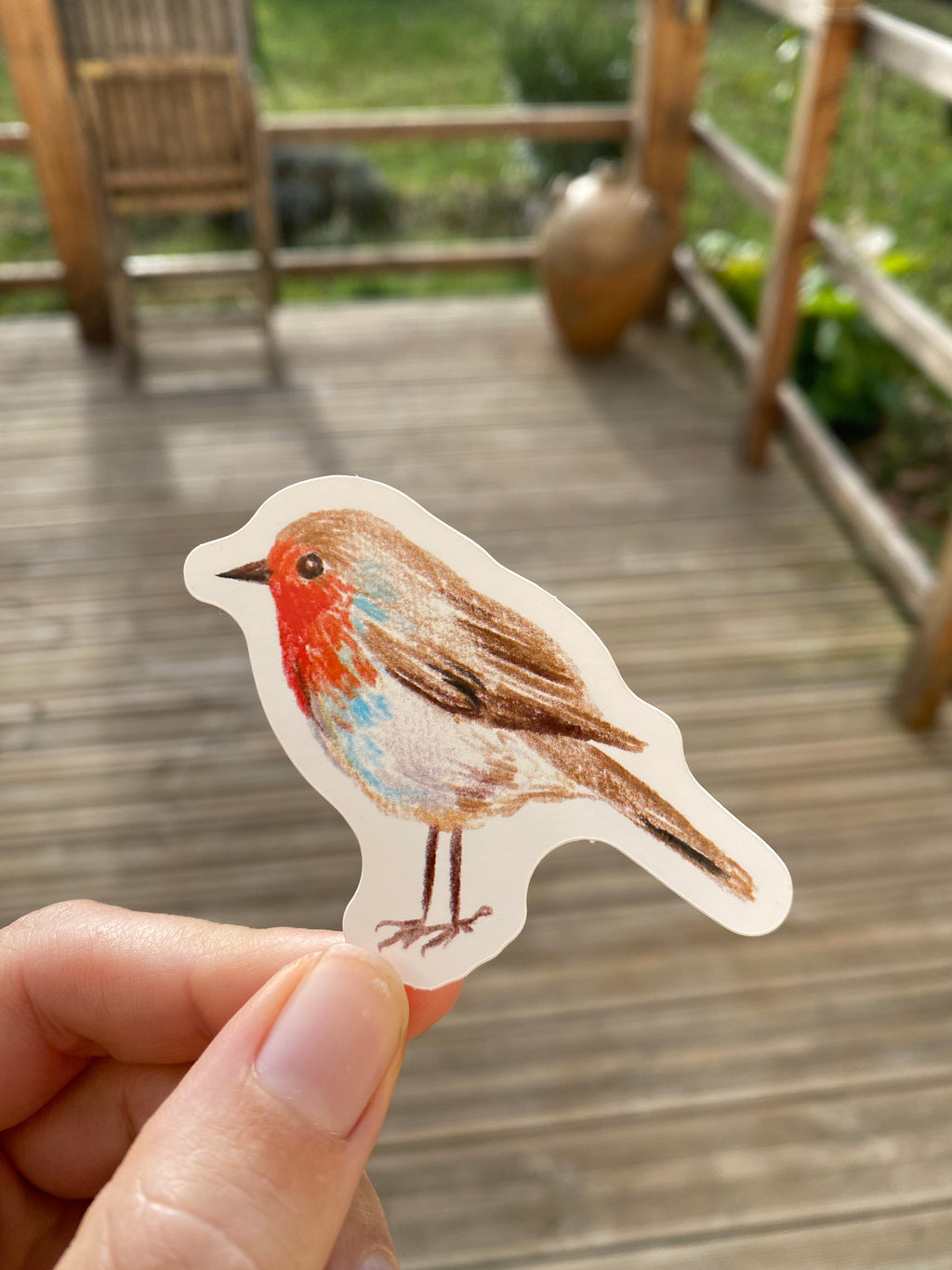Sticker Rouge-gorge