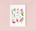 Juin dans la nature - carte A6