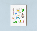 Mai dans la nature - carte A6