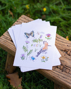 Août dans la nature - carte A6