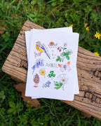 Avril dans la nature - carte A6