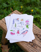 Juin dans la nature - carte A6