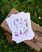 Juin dans la nature - carte A6
