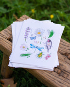 Mai dans la nature - carte A6