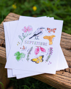 Septembre dans la nature - carte A6