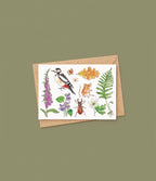 Faune & Flore des chemins - Carte A6